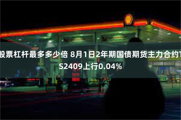 股票杠杆最多多少倍 8月1日2年期国债期货主力合约TS2409上行0.04%